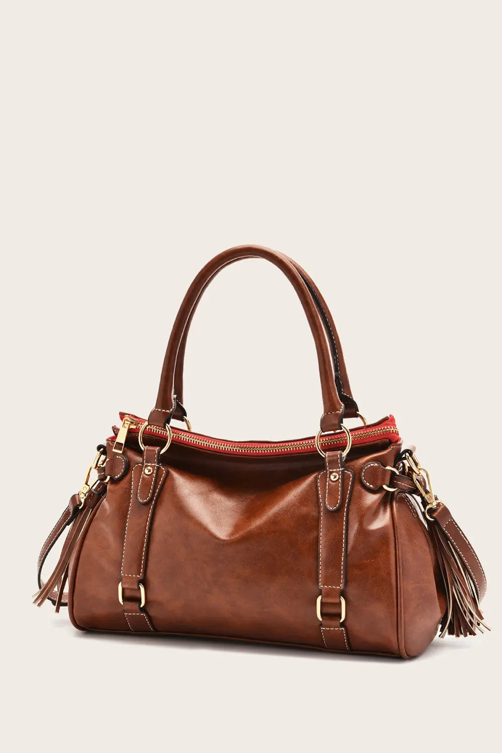 PU Leather Handbag - GlossiChic Collection