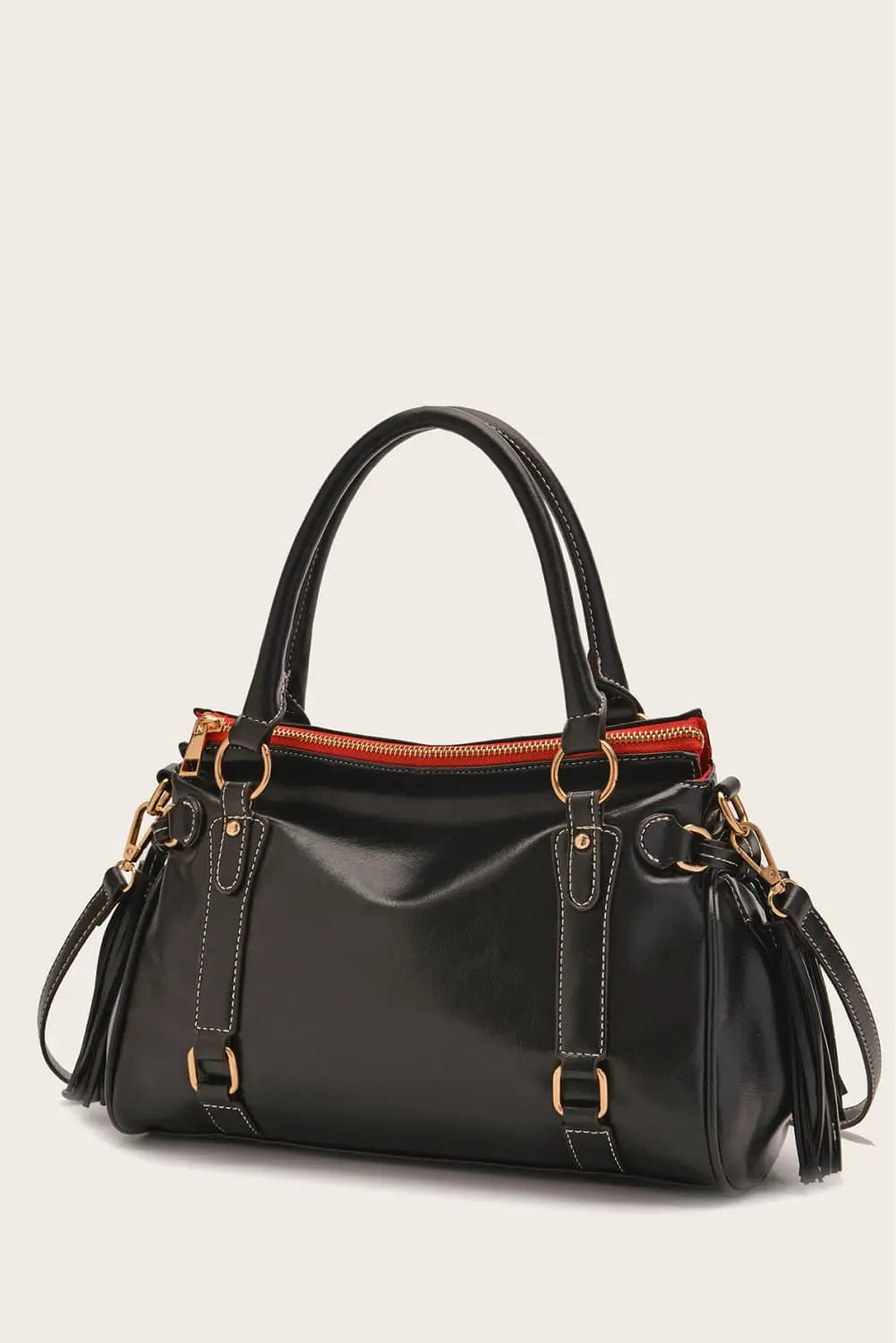 PU Leather Handbag - GlossiChic Collection