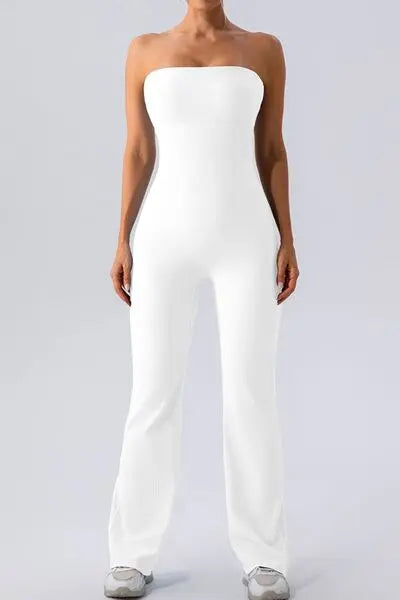 Sleeveless Straight Active Jumpsuit Trendsi