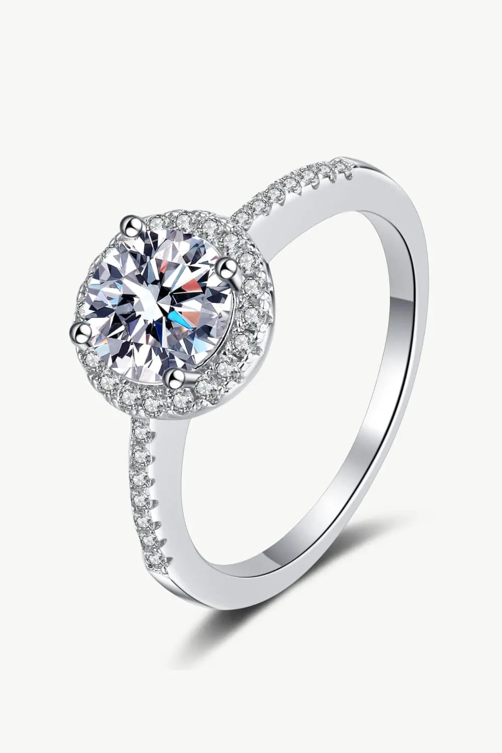 Ready To Flaunt Moissanite Ring Trendsi