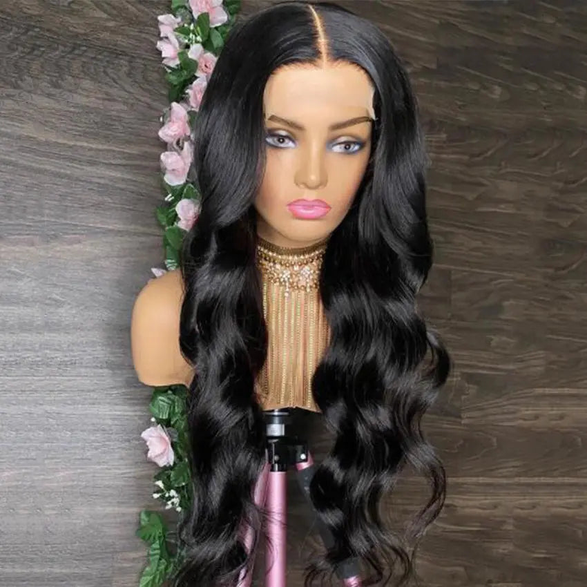 Burgundy Wavy Human Hair Lace Front Wigs 99J Color Brazilian Cuticle Aligned Hair Hd Lace Frontal Wig Pre Plucked With Baby Hair - GlossiChic Collection