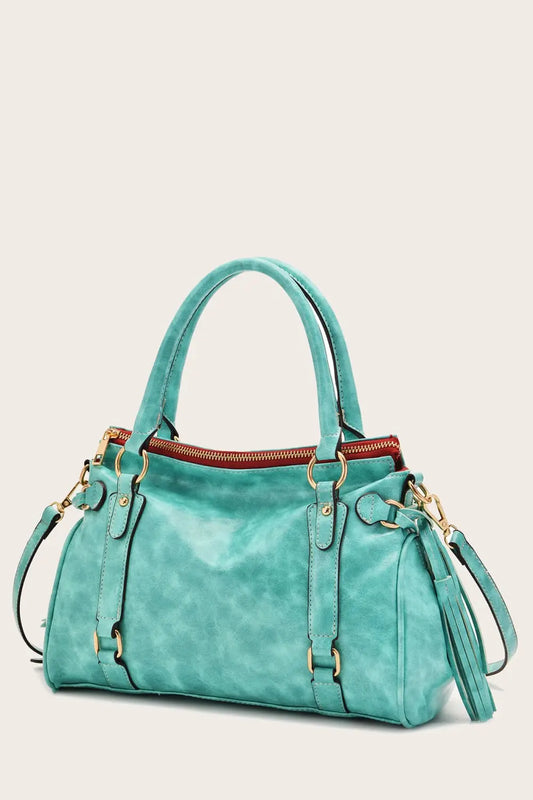 PU Leather Handbag - GlossiChic Collection