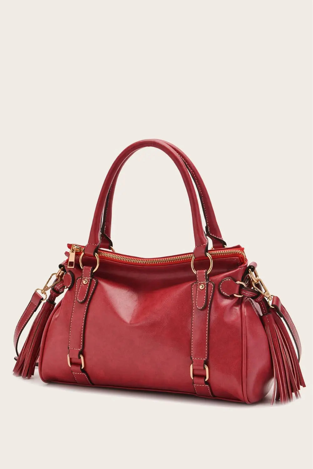 PU Leather Handbag - GlossiChic Collection